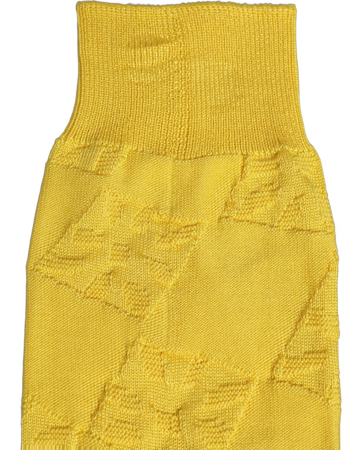 Dolce & Gabbana Men Yellow 100% Silk Mid Calf Socks