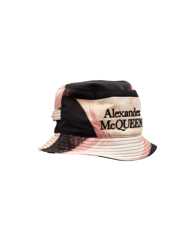 Chapeau seau multicolore Alexander McQueen