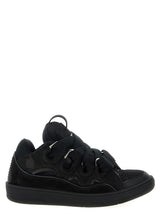 Lanvin Black Calfskin Sneakers