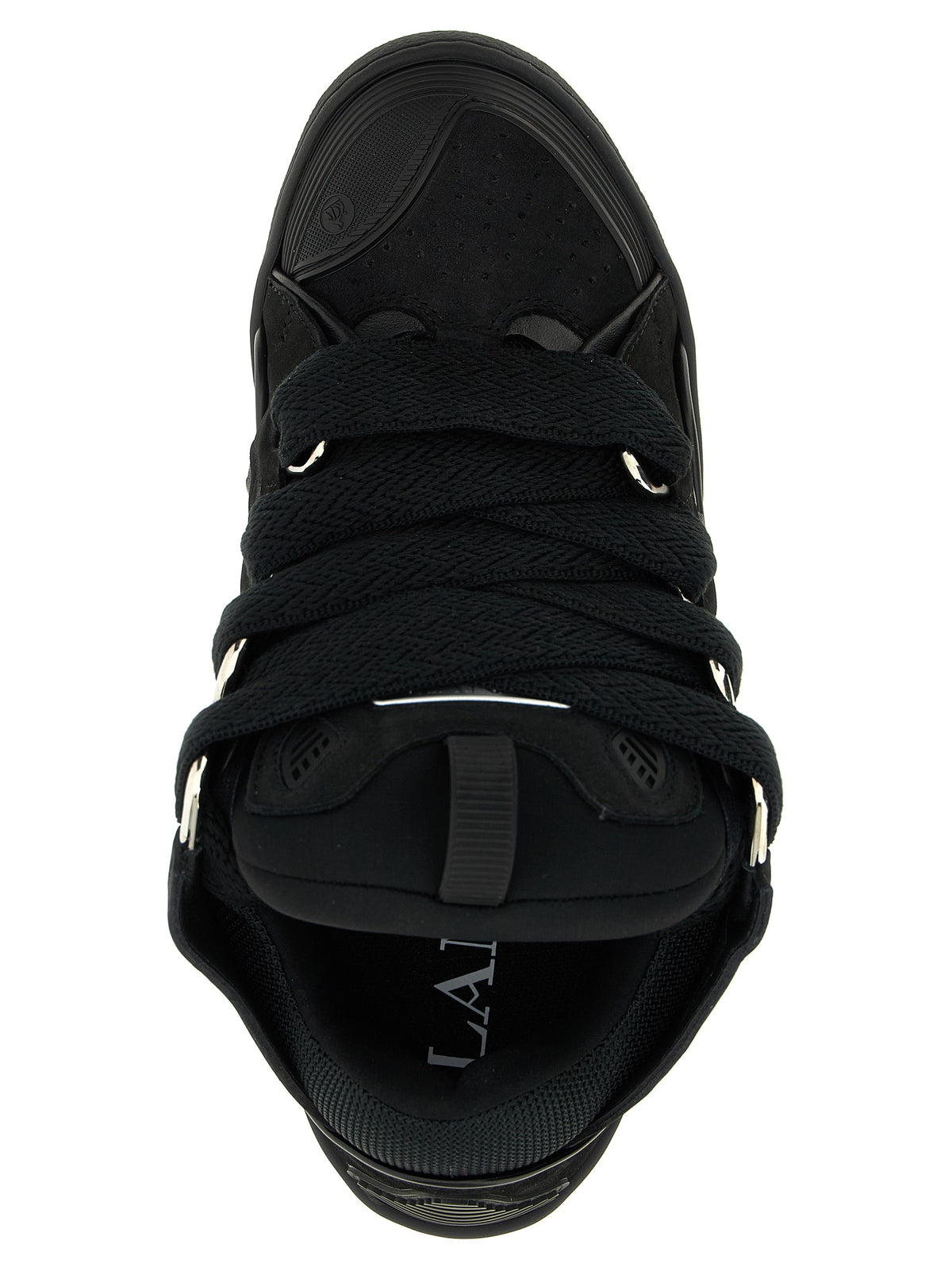 Lanvin Black Calfskin Sneakers