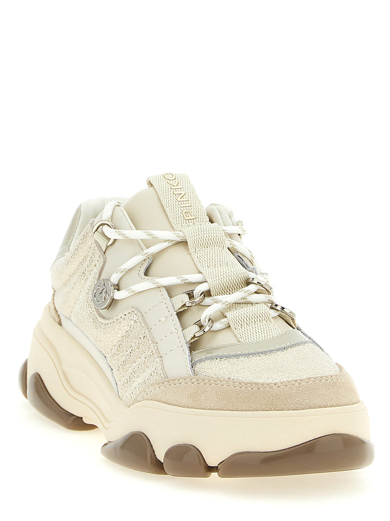 PINKO Athena 01 Multicolor Cowhide Chunky Sneakers