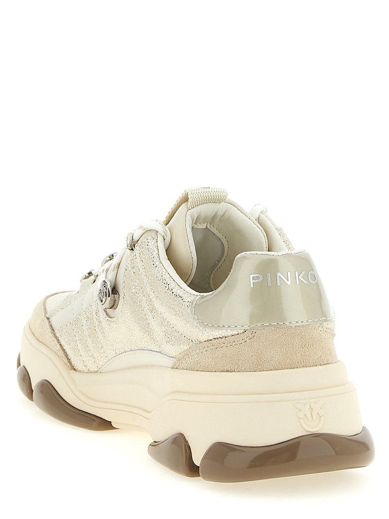 PINKO Athena 01 Multicolor Cowhide Chunky Sneakers