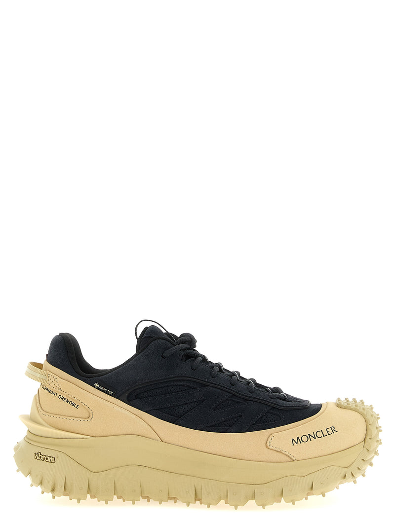 Moncler Trailgrip Apex Craft GTX Blue Leather Sneakers