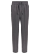 Brioni Gray Wool Casual Pants