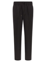 Brioni Brown Wool Casual Pants