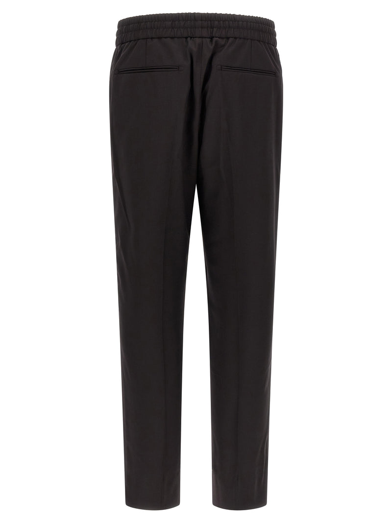 Brioni Asolo Brown Wool Casual Pants for Men