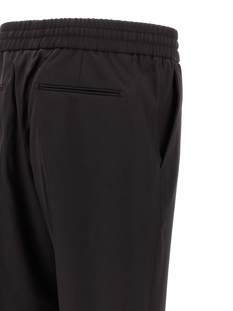 Brioni Asolo Brown Wool Casual Pants for Men