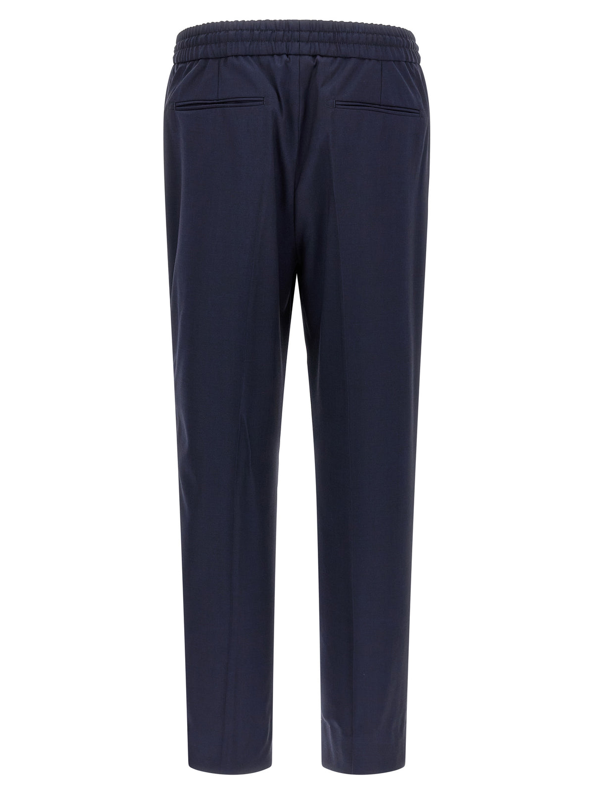 Brioni Blue Wool Casual Pants