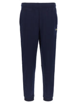 Lacoste Blue Cotton Joggers (Workout Pants)