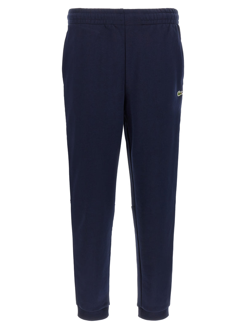 Lacoste Blue Cotton Joggers - Modern Sportswear for Men