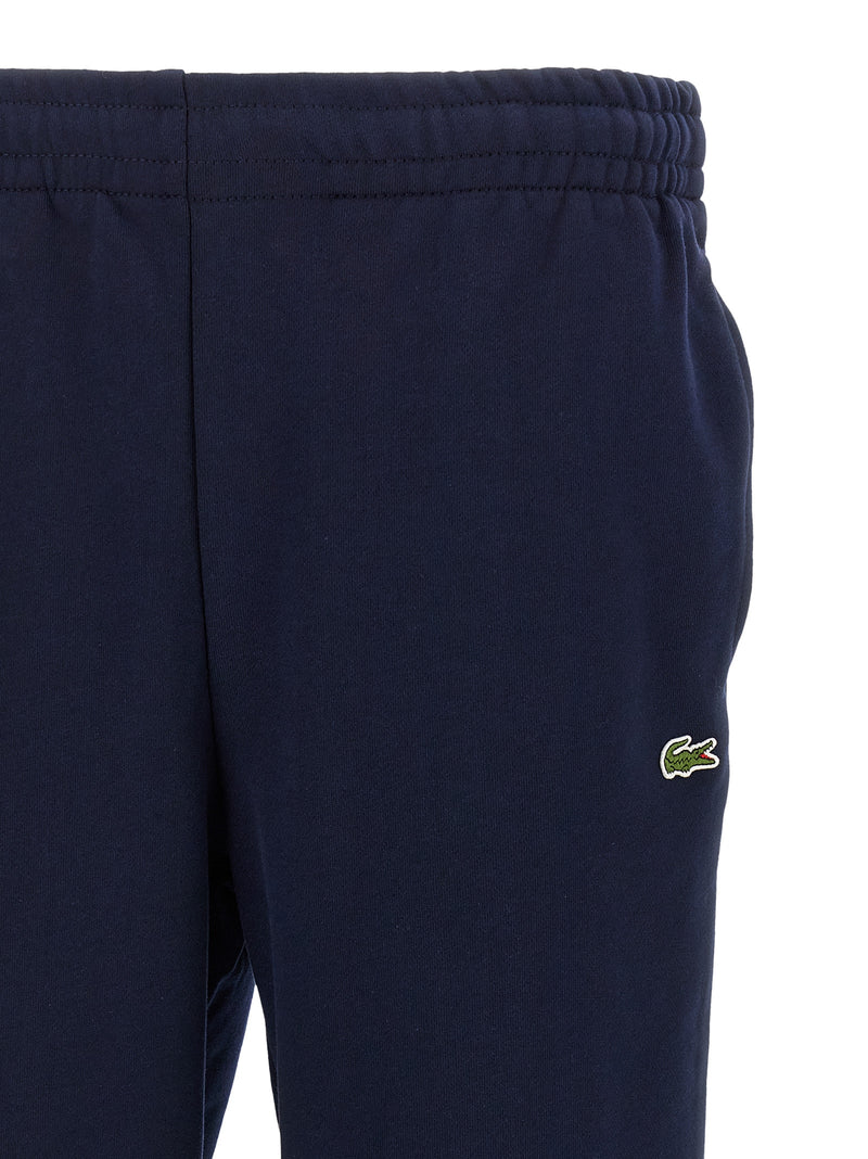 Lacoste Blue Cotton Joggers - Modern Sportswear for Men