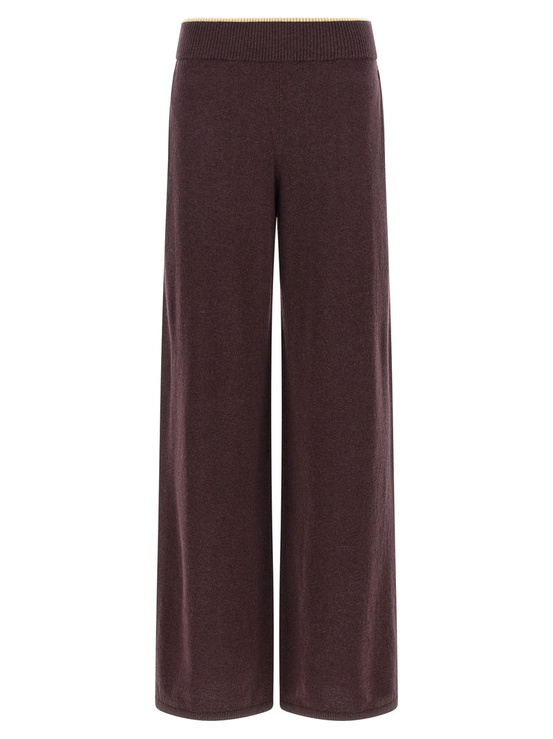 PINKO Purple Wool Casual Pants - Stylish Comfort for Every Occasion