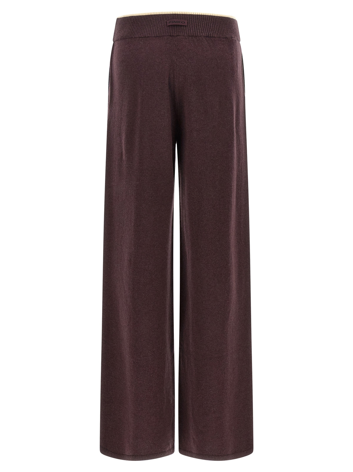 PINKO Purple Wool Casual Pants