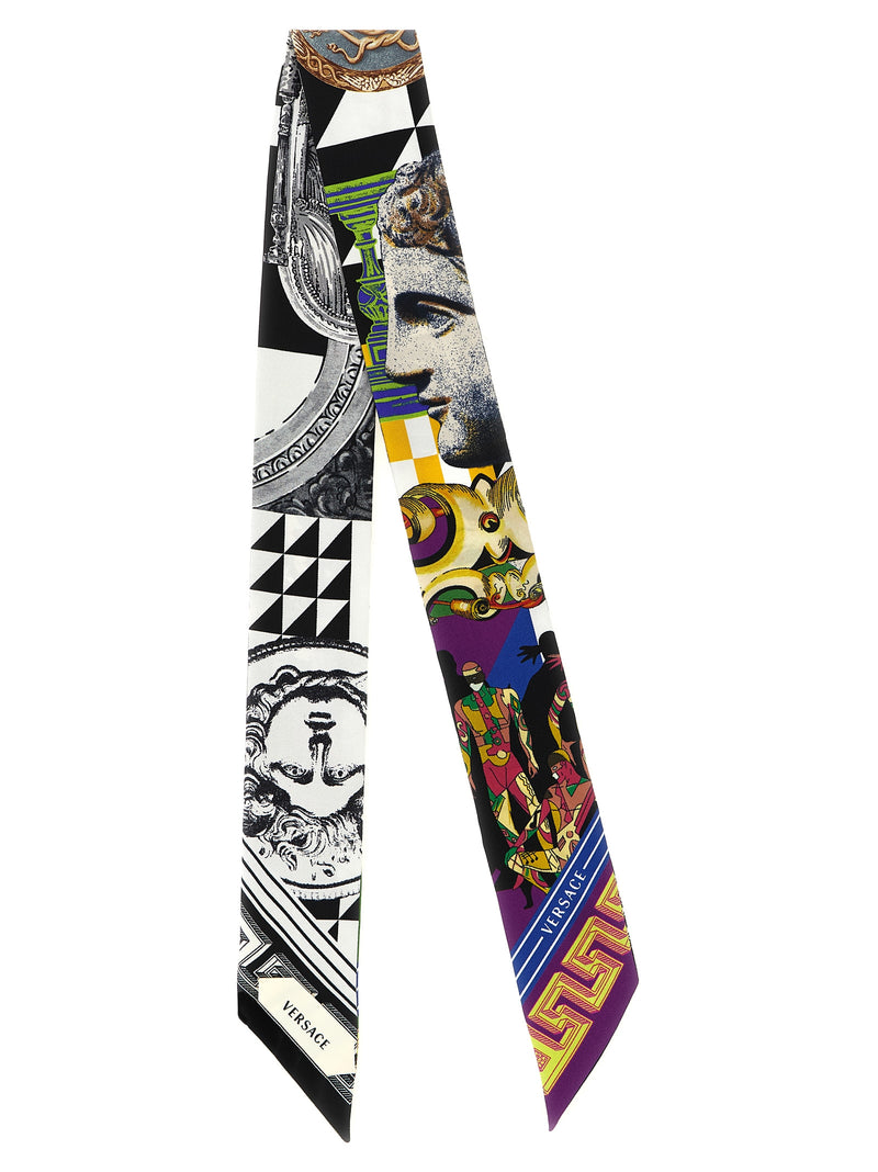 Foulard en Soie Multicolore Versace