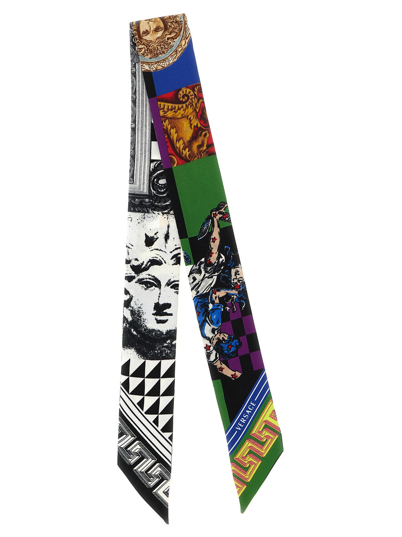 Foulard en Soie Multicolore Versace