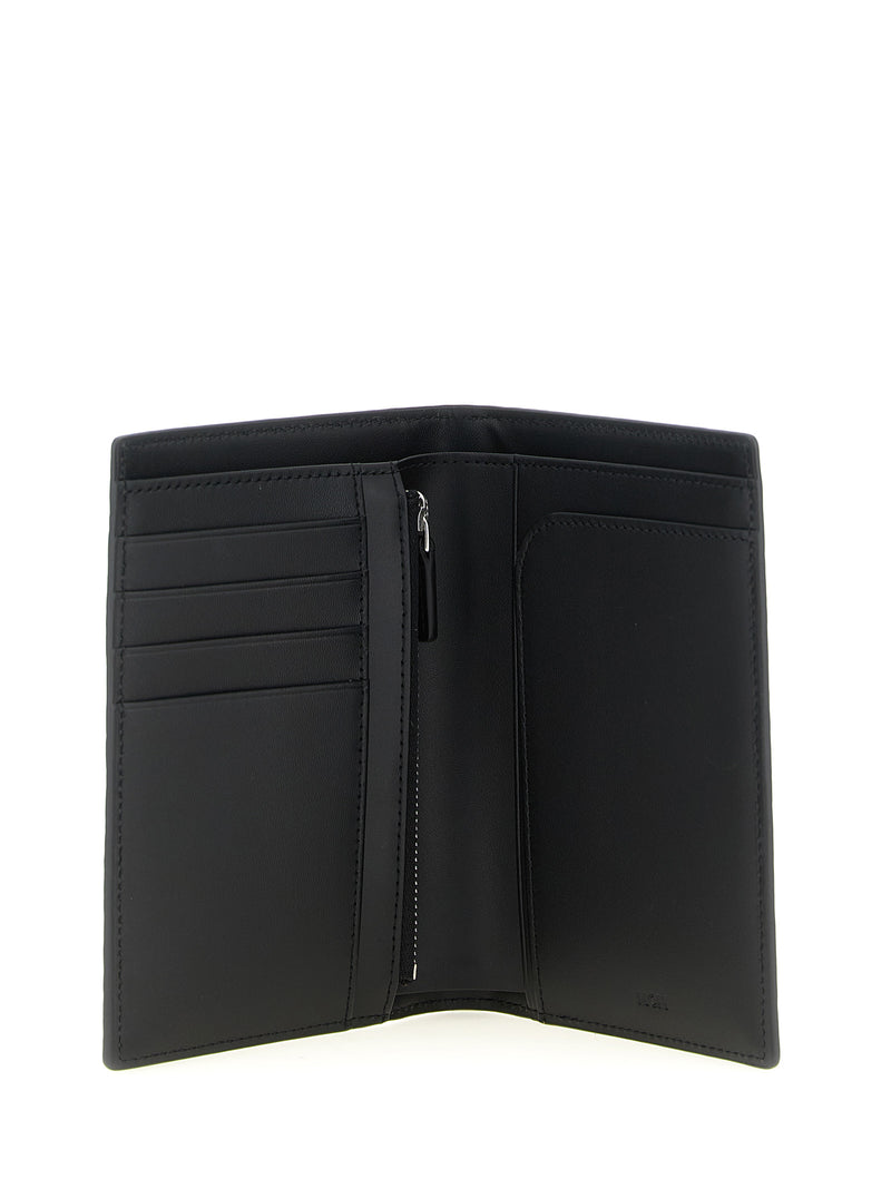 MCM Black Polyethylene Wallet - Ottomar Passport Holder