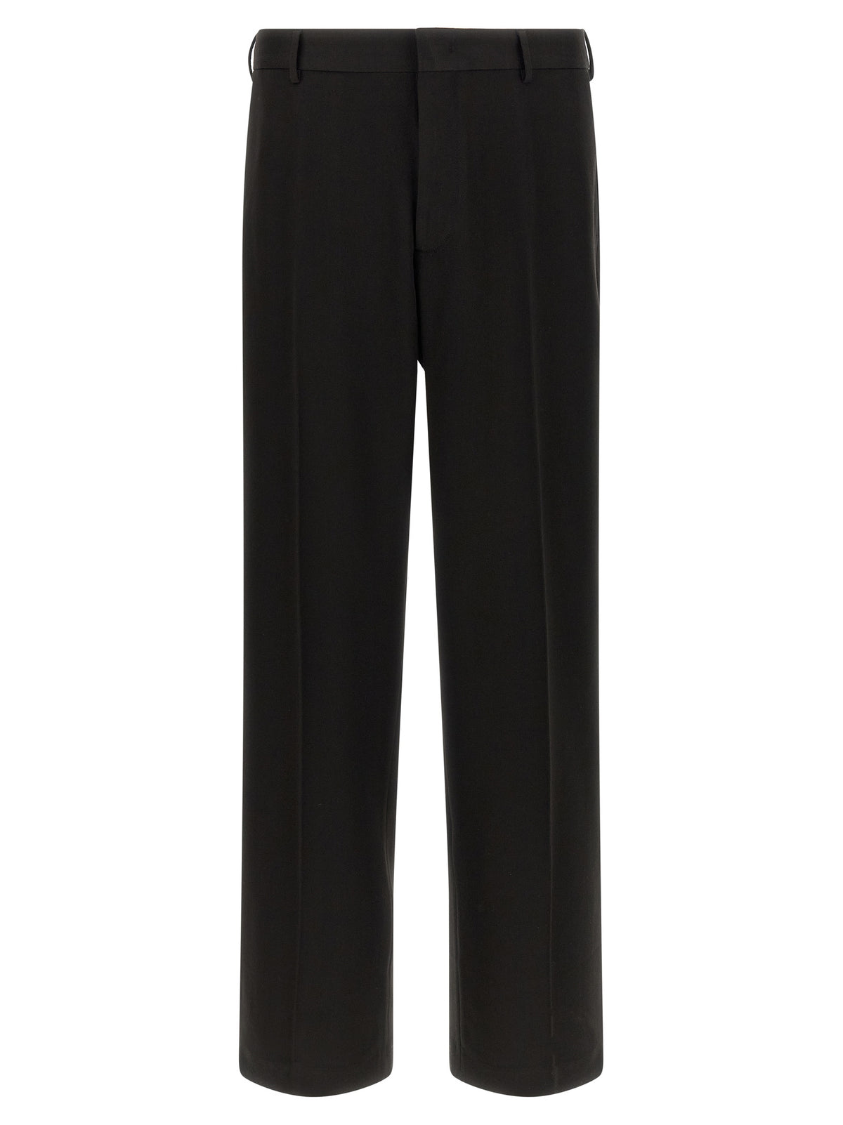 CELLAR DOOR Black Polyester Dress Pants