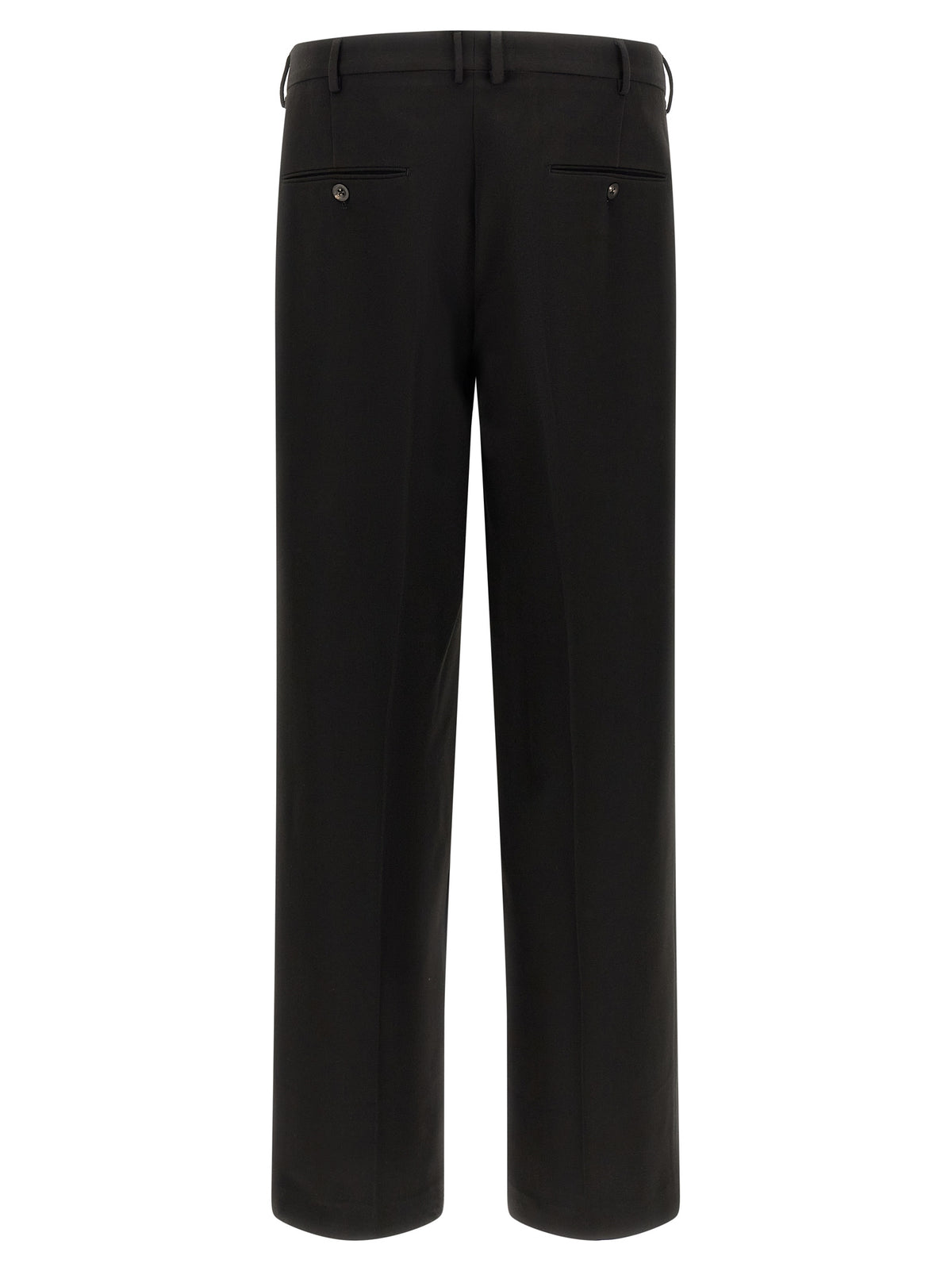CELLAR DOOR Black Polyester Dress Pants