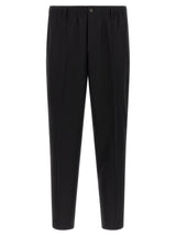 CELLAR DOOR Black Virgin Wool Pants