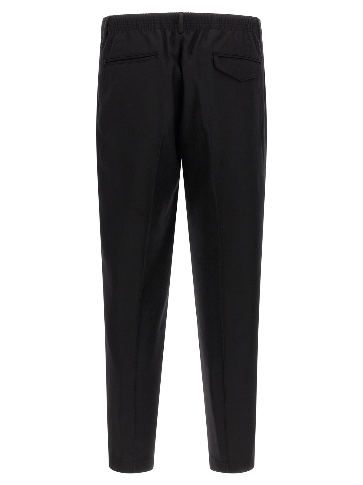 CELLAR DOOR Black Virgin Wool Pants