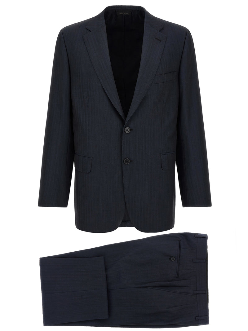 Brioni Blue Wool Blazer - Brunico Suit