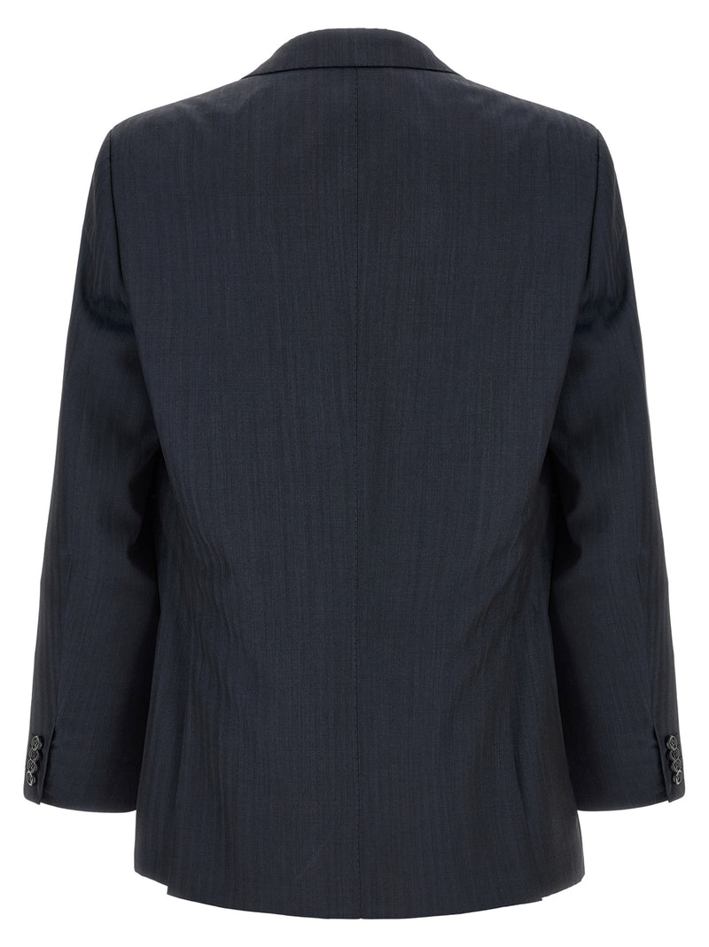 Brioni Blue Wool Blazer - Brunico Suit