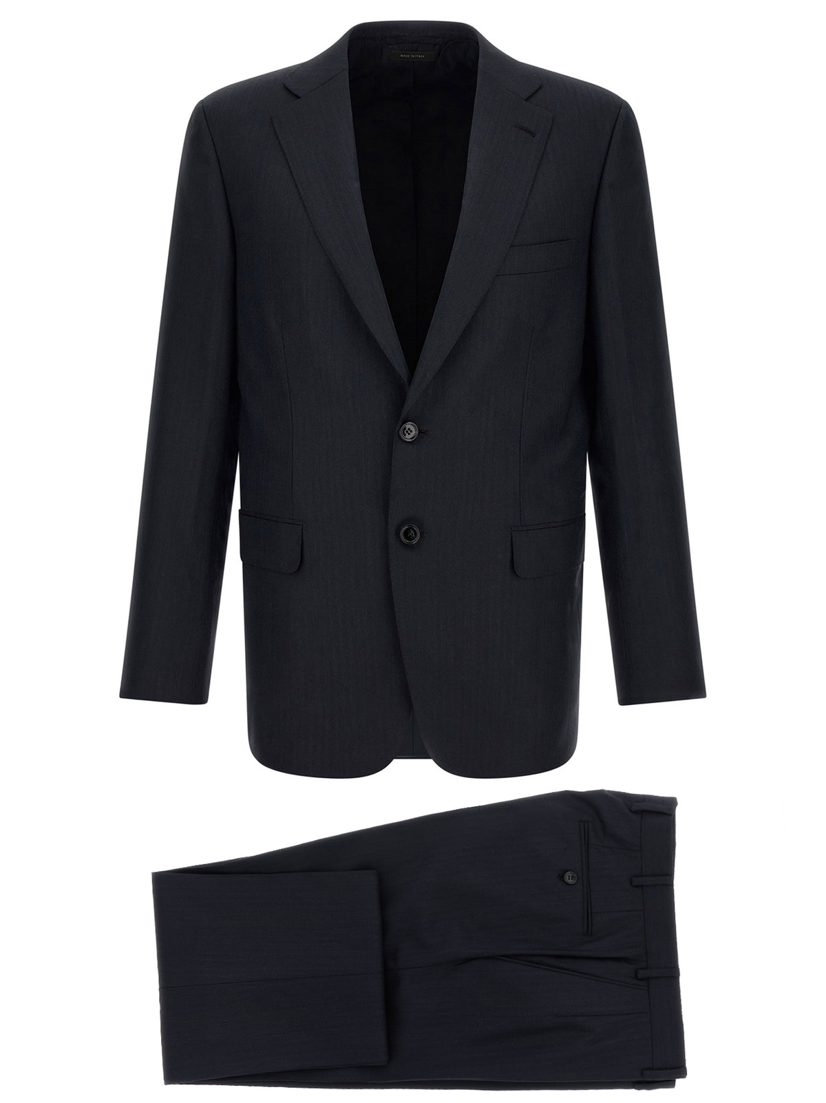 Brioni Blue Wool Two-Piece Suit