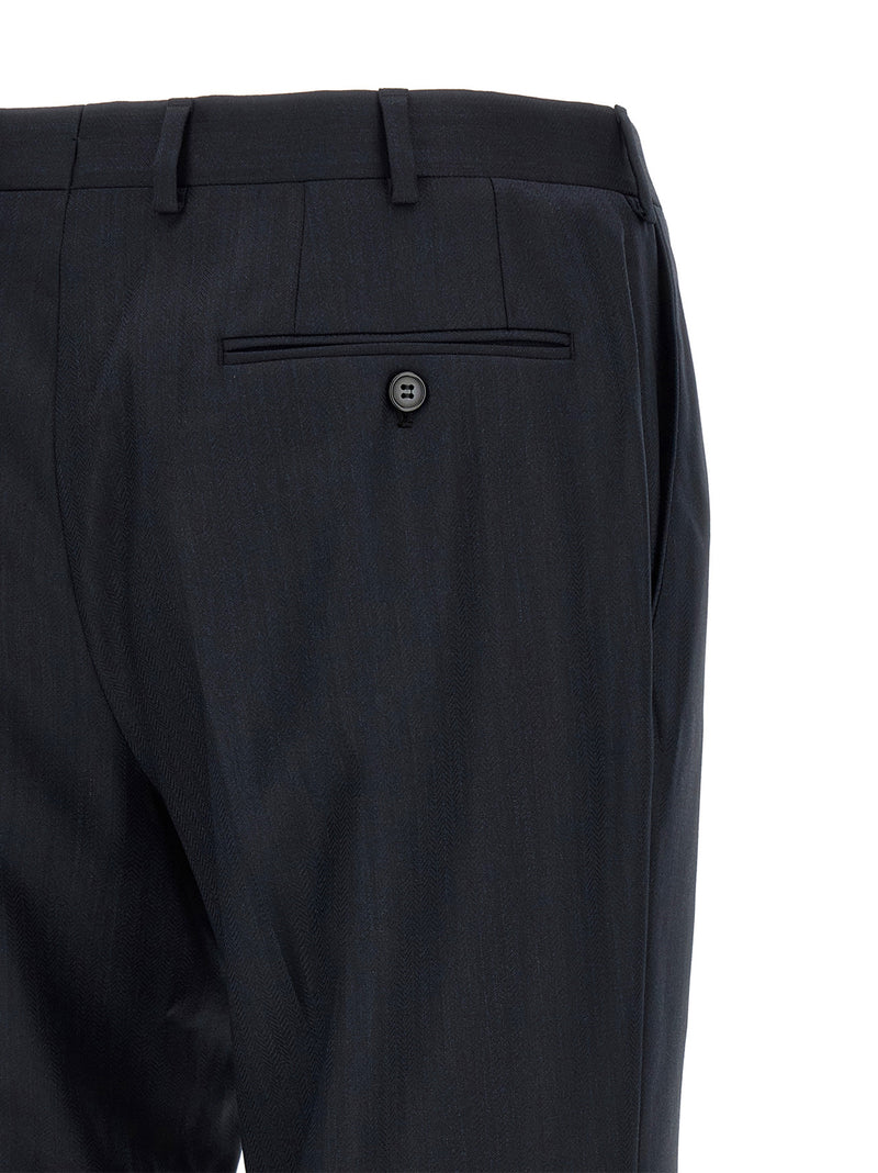 Brioni Brunico Blue Wool Two-Piece Suit for Men