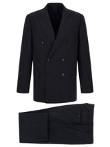 Brioni Blue Wool Two-Piece Suit