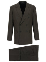 Brioni Brown Wool Two-Piece Suit