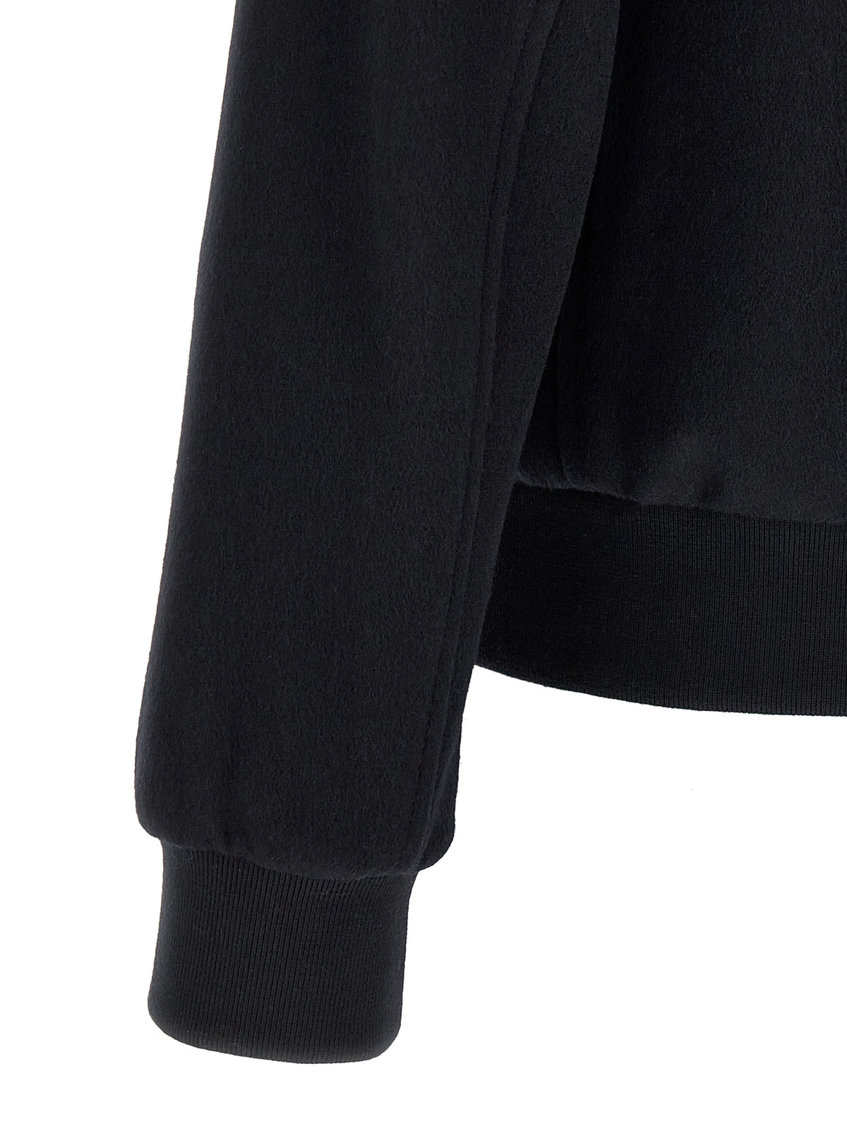 Pal Zileri Black Wool Bomber