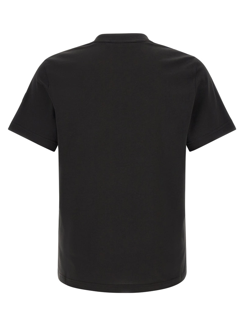 Moncler Black Cotton T-Shirt - Casual Luxury for Men