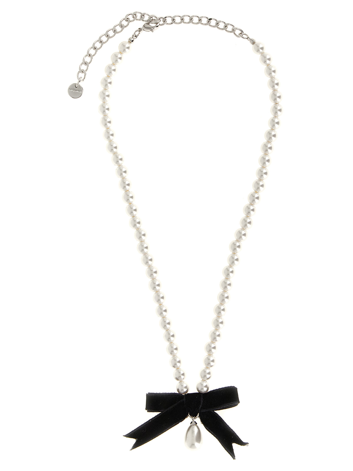 Self-Portrait Bicolor Brass Necklace