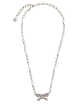 Self-Portrait Silver Brass Necklace