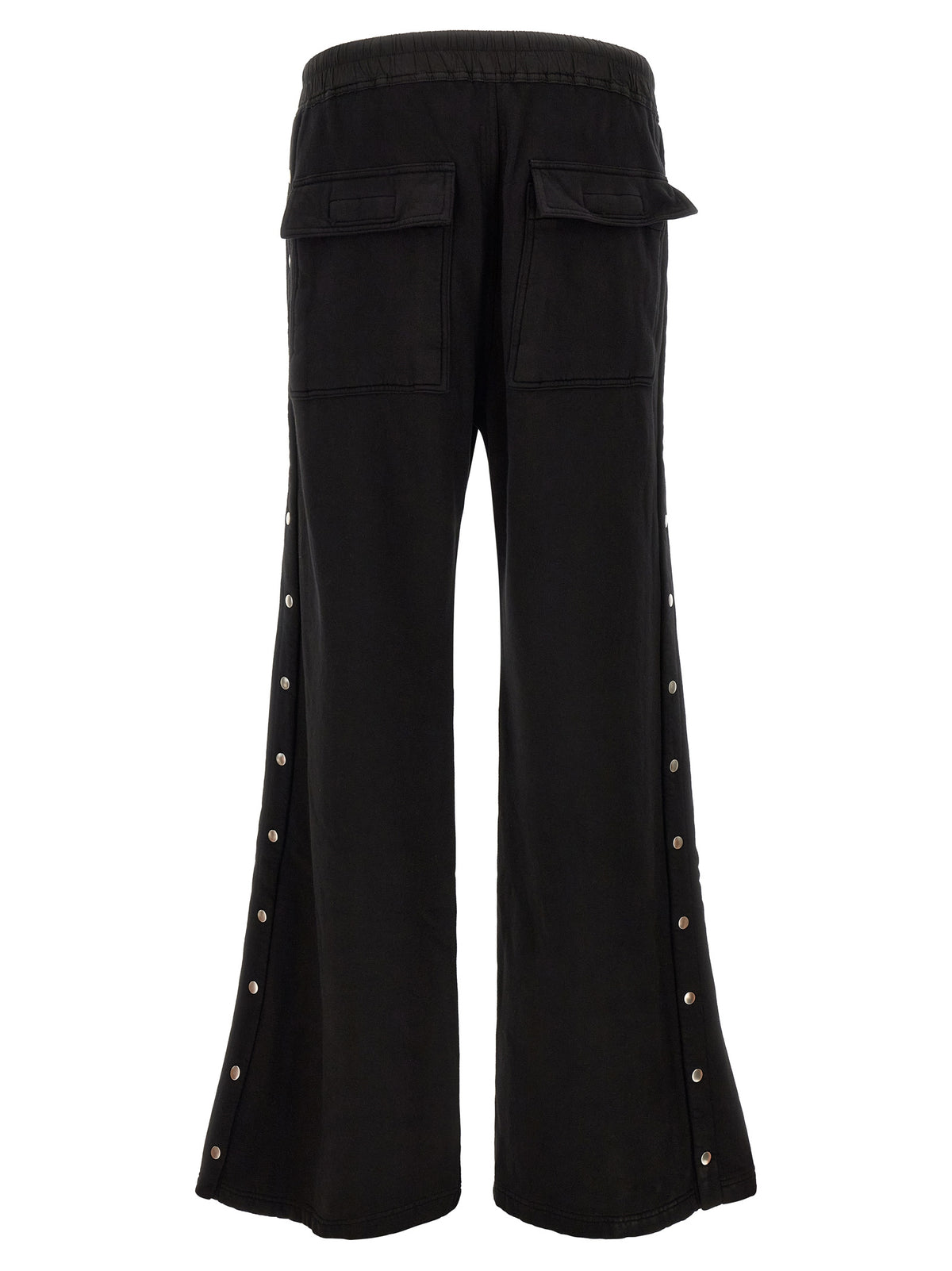 DRKSHDW Black Cotton Flared Pants