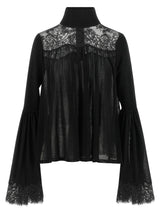 Zimmermann Black Lyocell Blouse