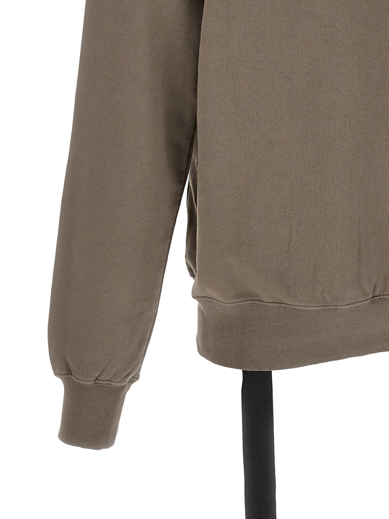 DRKSHDW Gray Cotton Sweatshirt - Iconic Streetwear Design