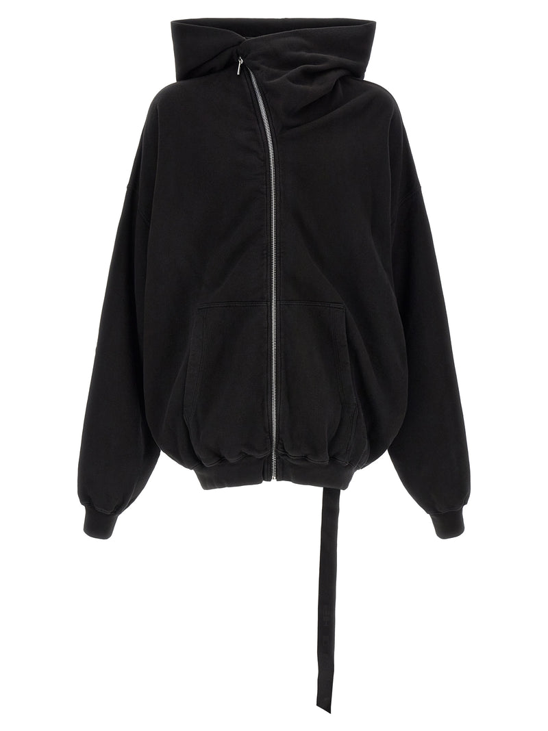 DRKSHDW Mountain Hun Black Cotton Sweatshirt for Men