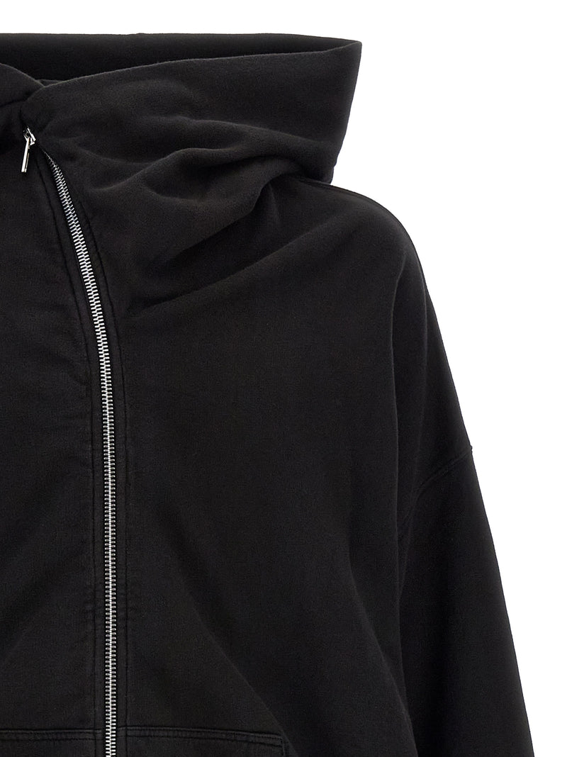 DRKSHDW Mountain Hun Black Cotton Sweatshirt for Men