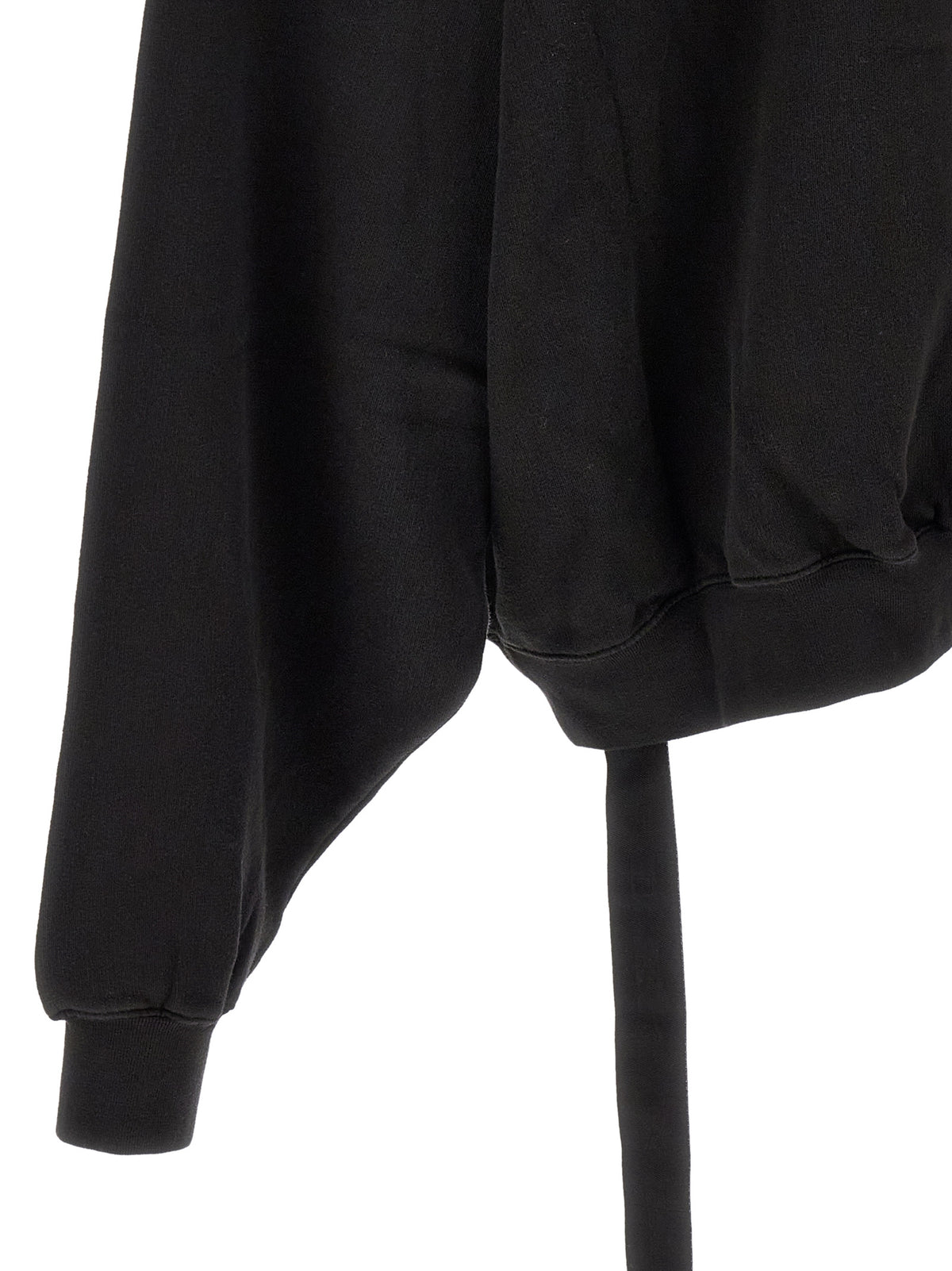 DRKSHDW Black Cotton Sweatshirt