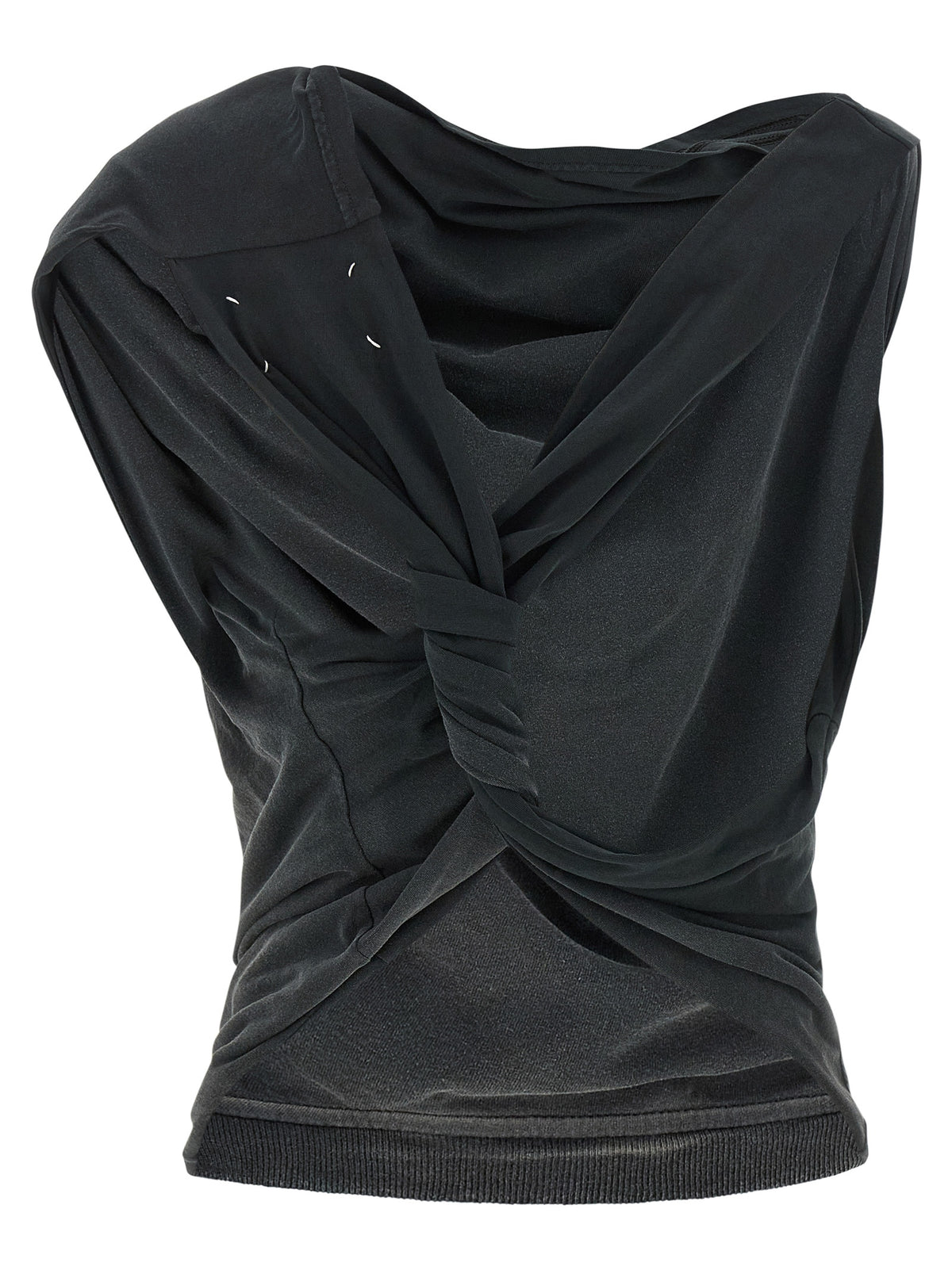 Maison Margiela Gray Cotton Blouse
