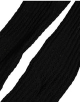 Dolce & Gabbana Black Logo Calf Long Women’s Socks