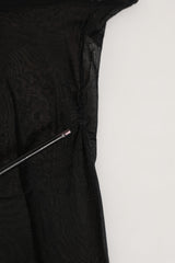 Dolce & Gabbana Black Nylon Logo Calf Long Women Accessory Socks