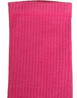 Dolce & Gabbana Pink Cotton Ribbed Mid Calf Women Accessory Socks