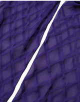 Dolce & Gabbana Purple Nylon Fishnet Pantyhose Stockings Socks