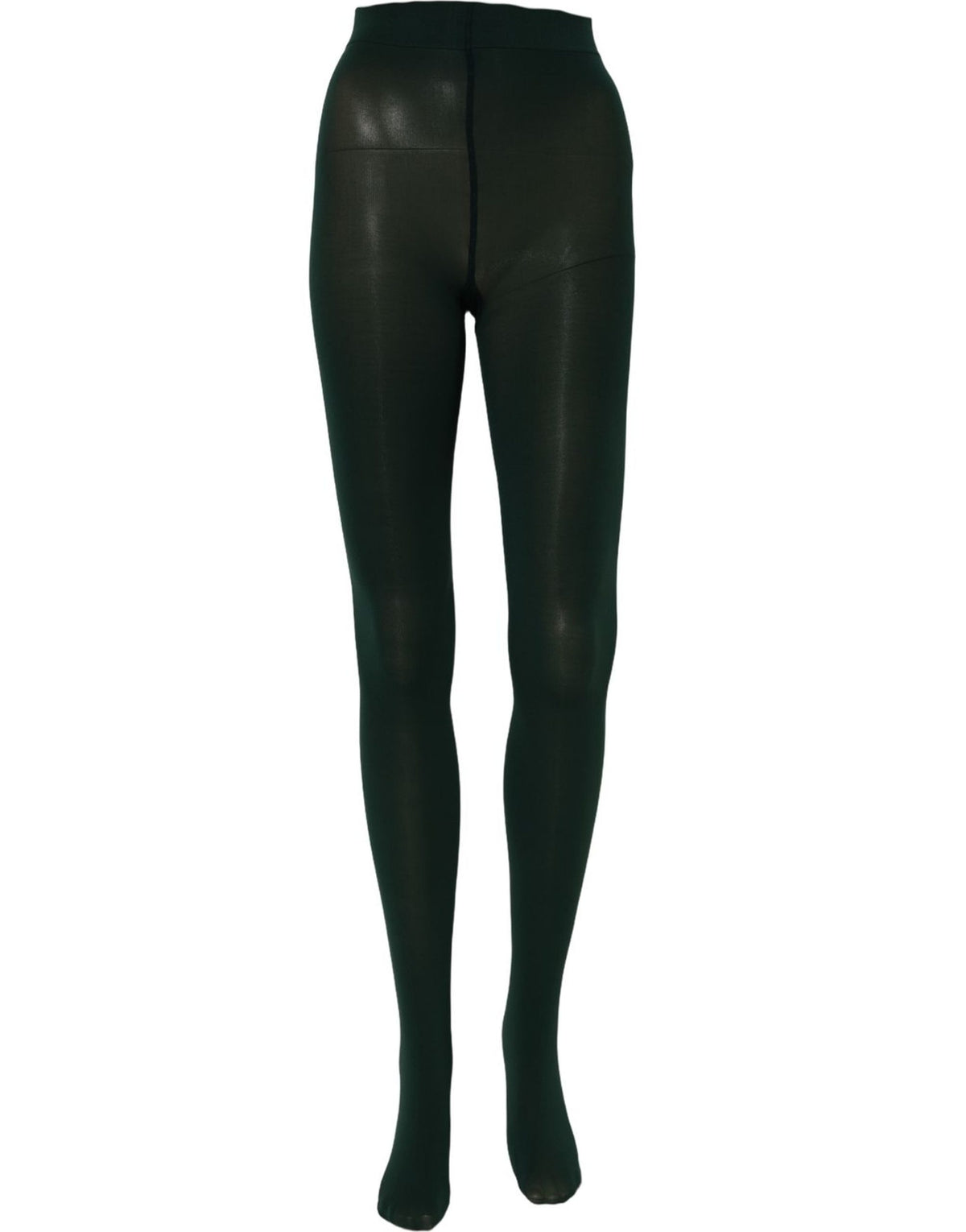 Dolce & Gabbana Dark Green Nylon Tights - Pantyhose Stockings