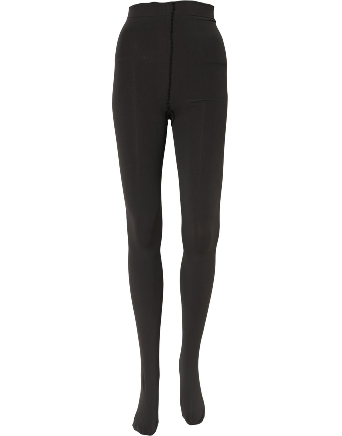 Dolce & Gabbana Black Nylon Tights Pantyhose Socks