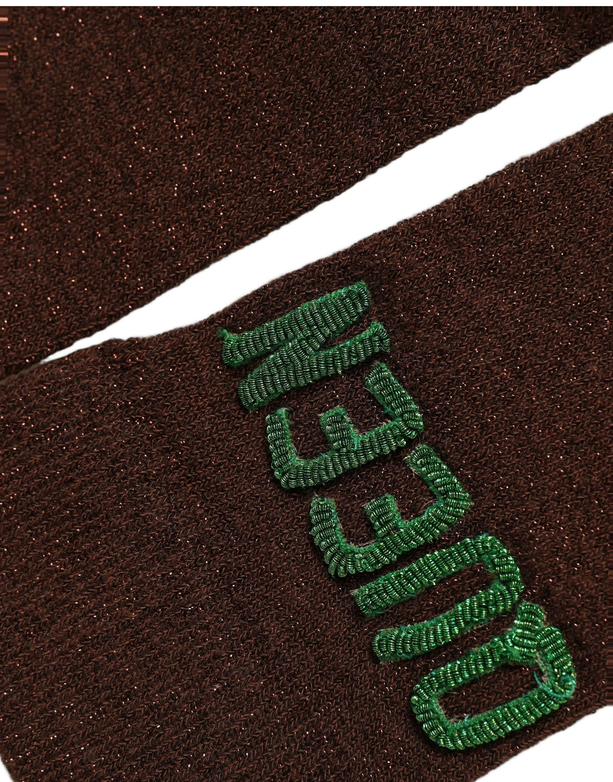 Dolce & Gabbana Brown Embroidered Mid Calf Socks for Women