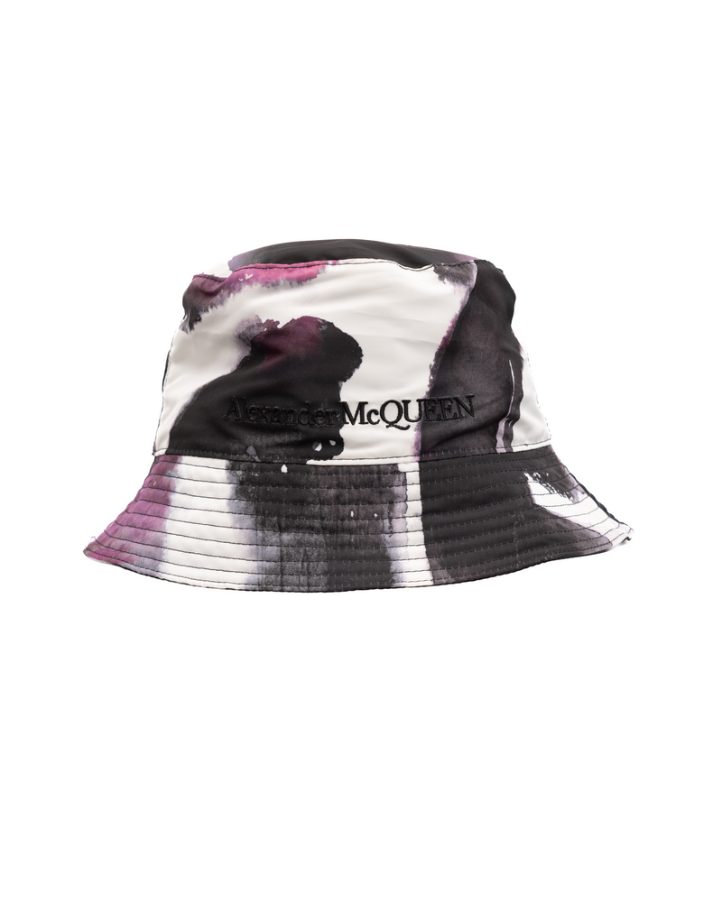 Chapeau seau multicolore Alexander McQueen
