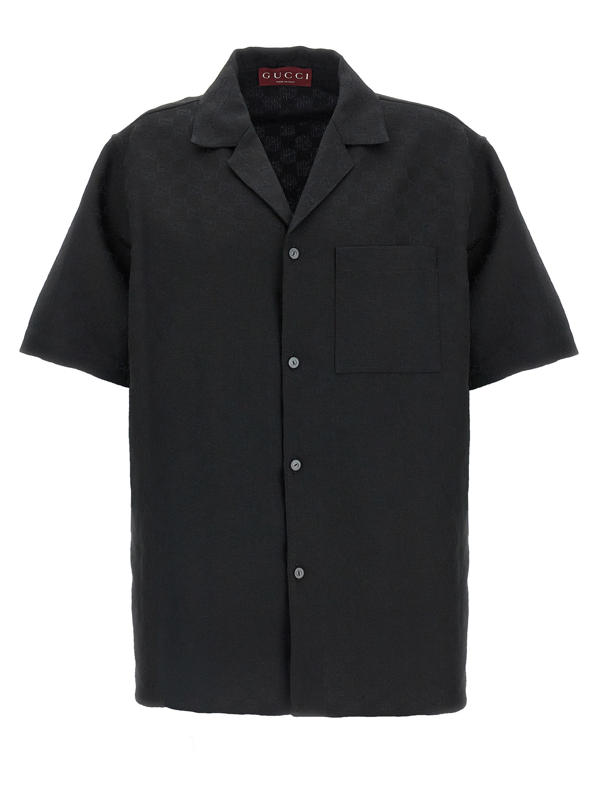 Gucci Black Linen Blouse